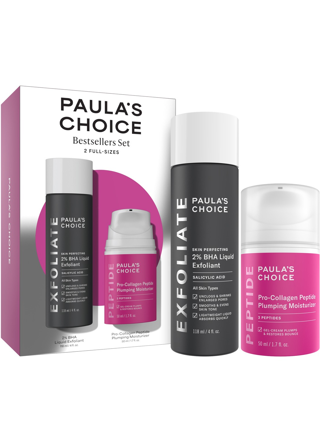 Paula's Choice Bestsellers Set - Limited Edition verzorgingsset - voorkant undefined