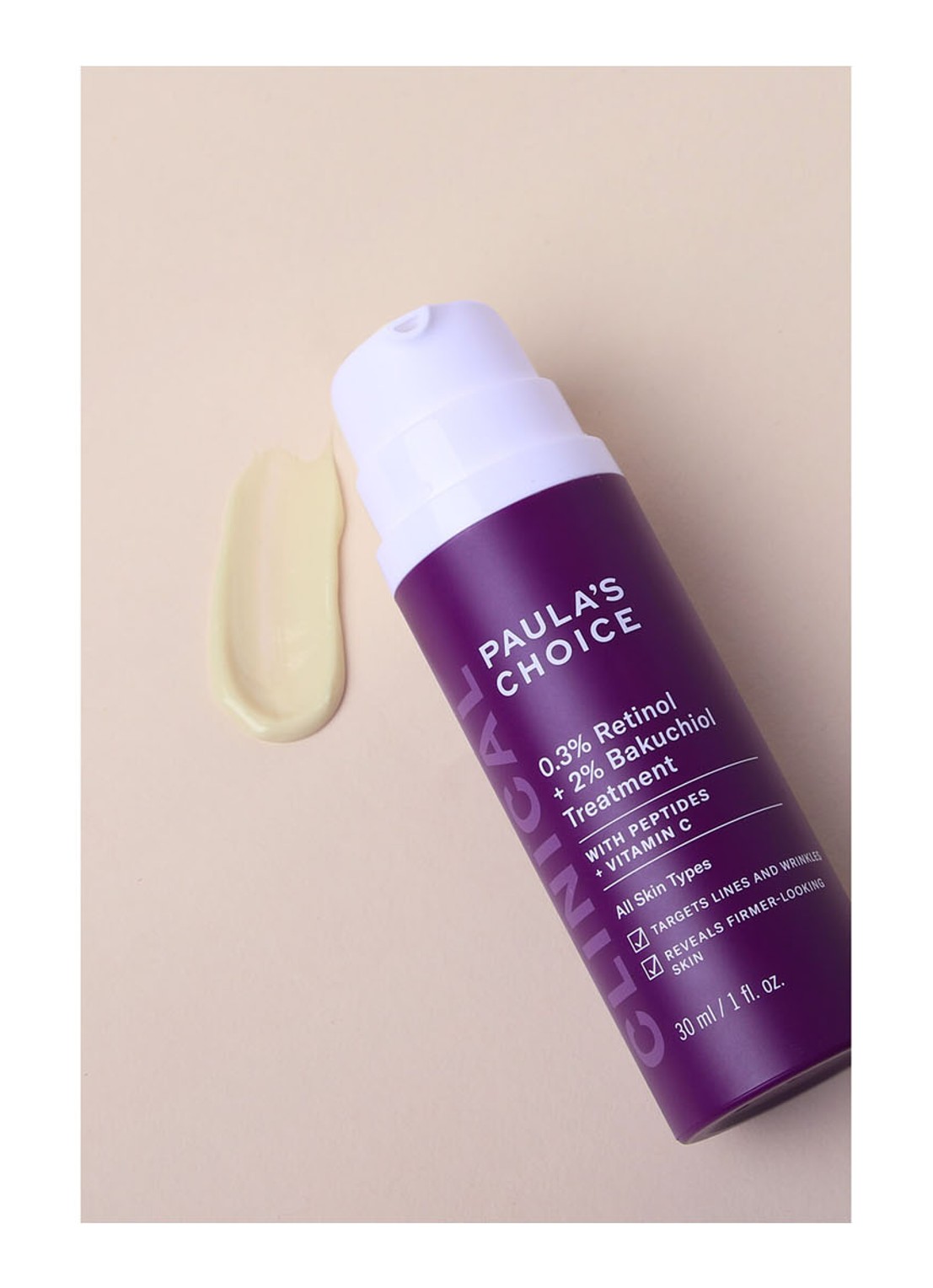 Paula's Choice Clinical 0,3% Retinol + 2% Bakuchiol Treatment - dag- & nachtcrème - detail 3 undefined