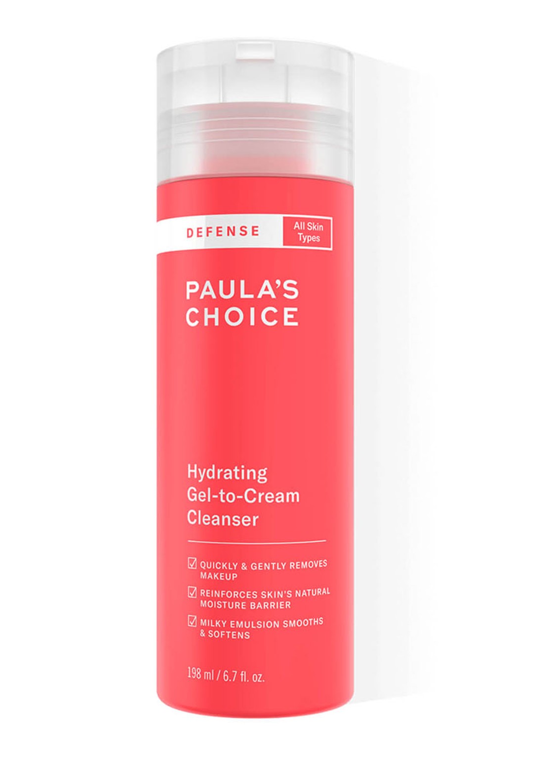 Paula's Choice Defense Gel-to-Cream Hydrating Cleanser - voorkant undefined