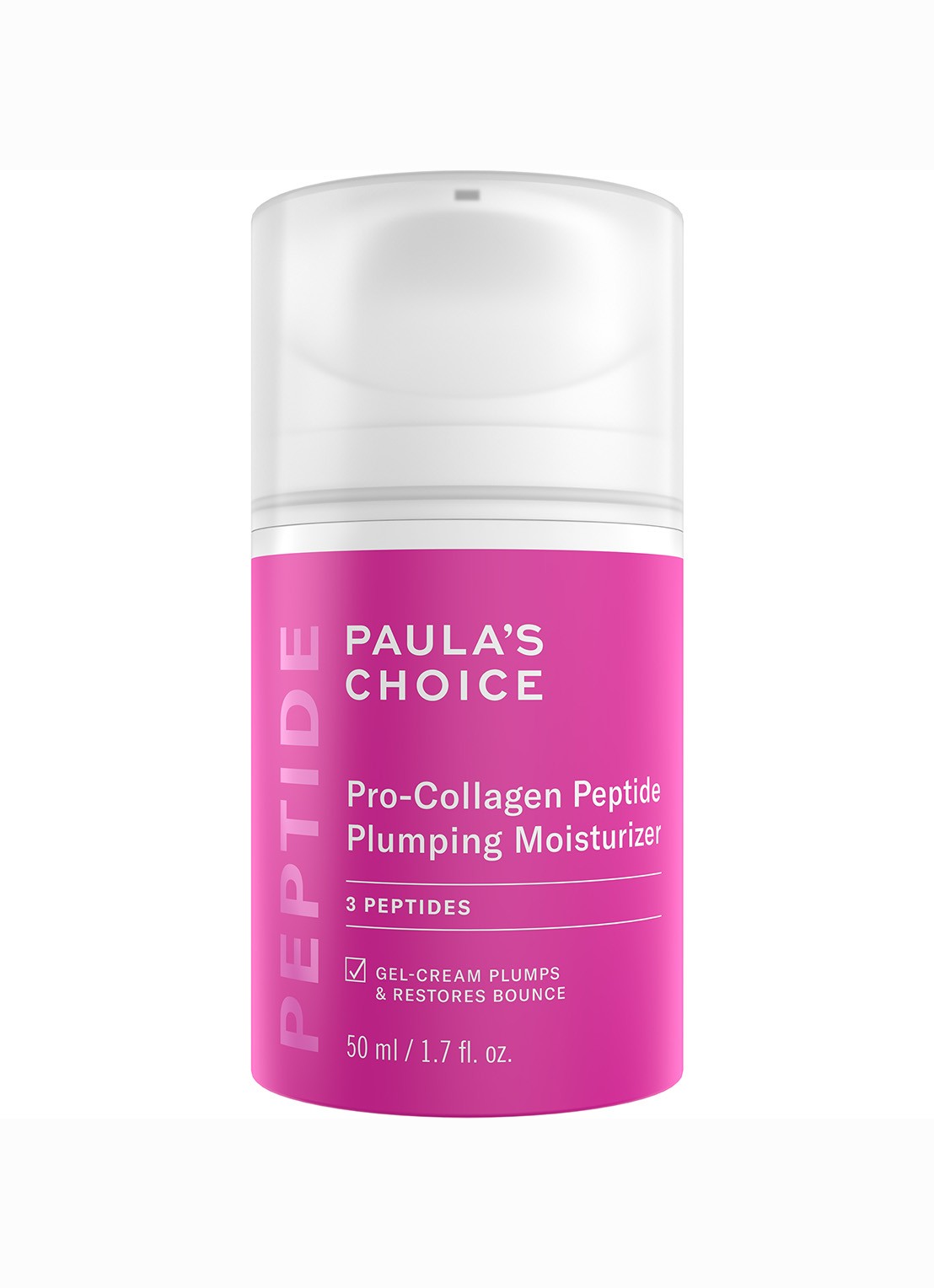 Paula's Choice Pro-Collagen Peptide Plumping Moisturizer - 24 uur hydraterende gel - voorkant undefined