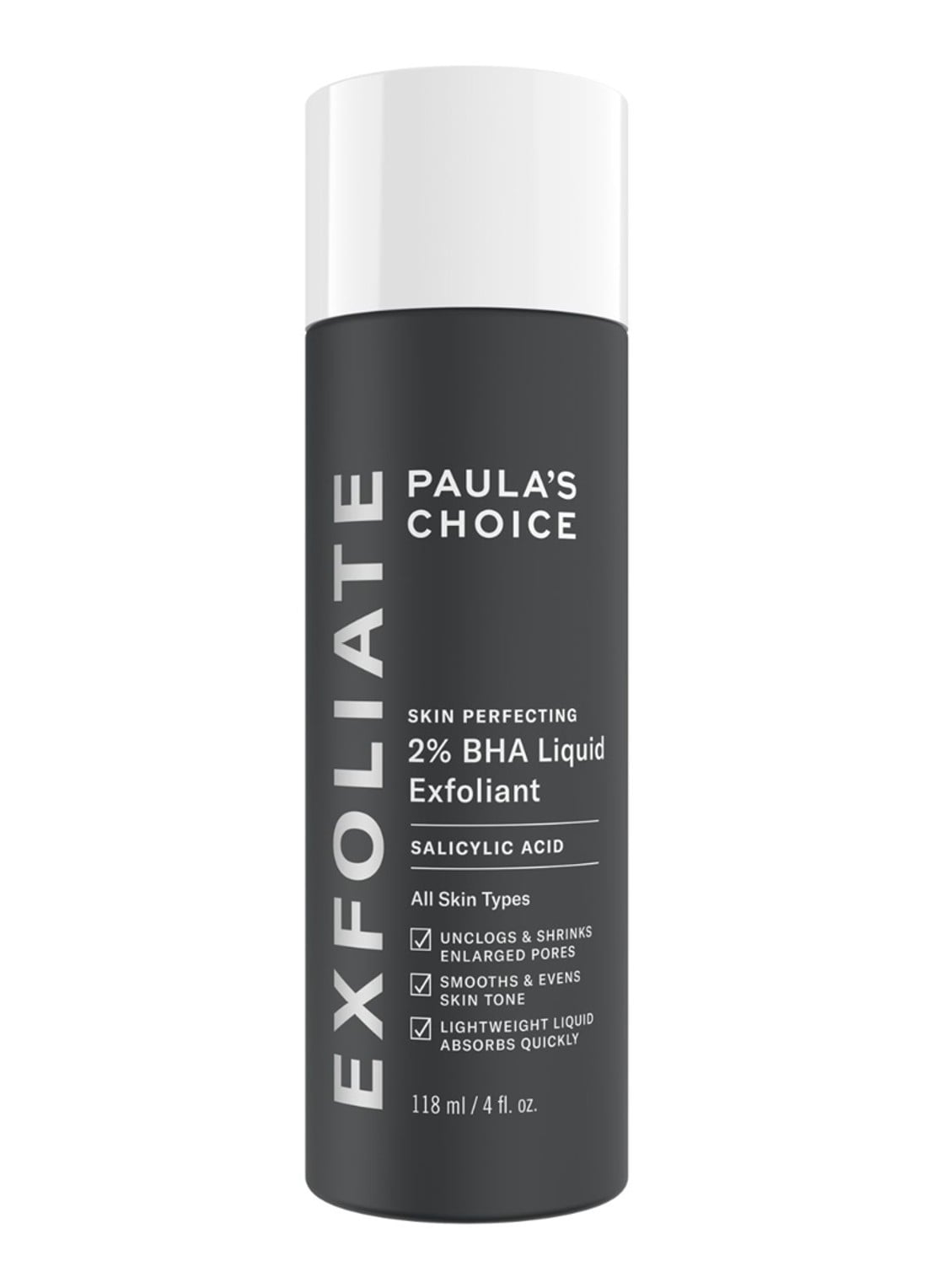 Paula's Choice Skin Perfecting 2% BHA Liquid Exfoliant - exfoliant - voorkant undefined