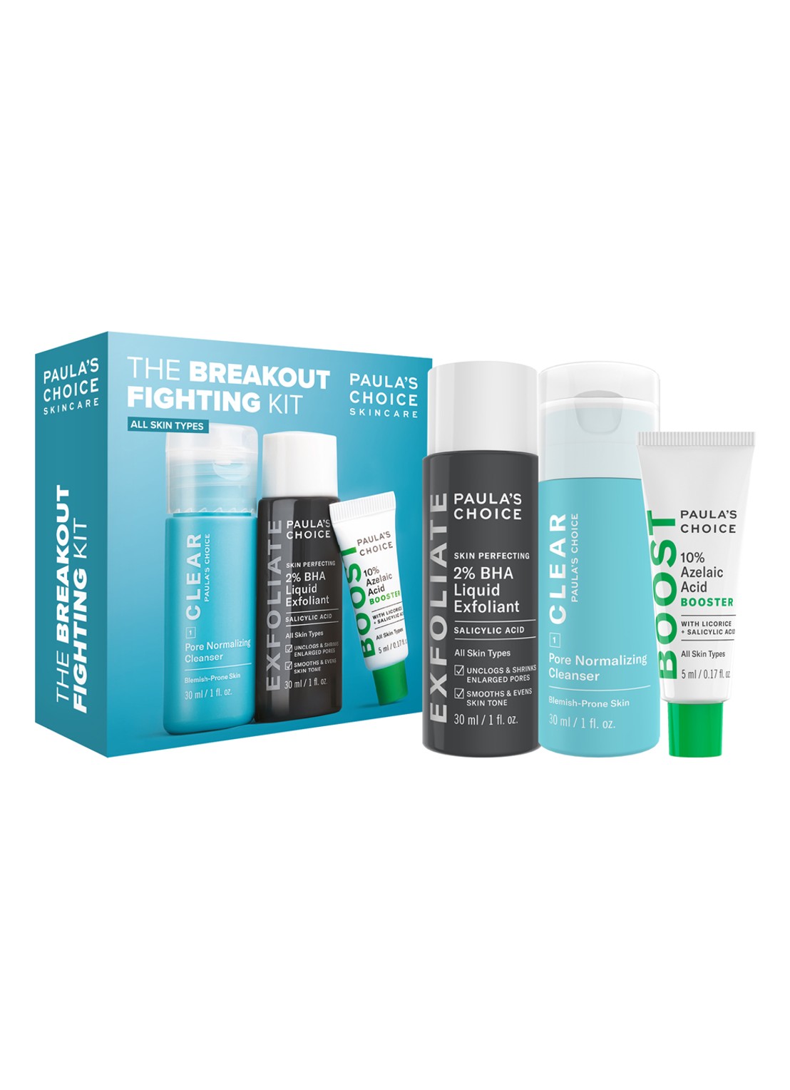 Paula's Choice The Breakout Fighting Kit - verzorgingsset - voorkant undefined