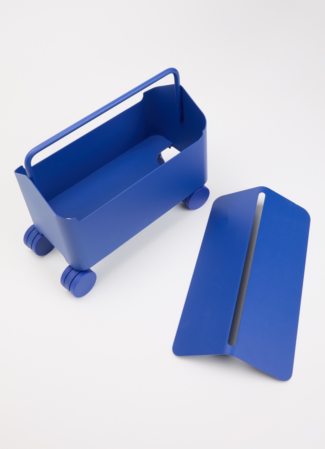 Pedestal Cable Villa kabelbox  - voorkant 2 royalblauw