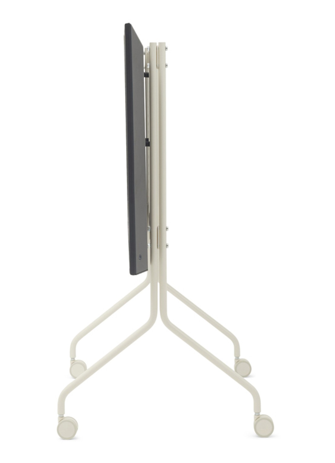 Pedestal Moon Rollin' TV standaard 107 cm - detail ivoor