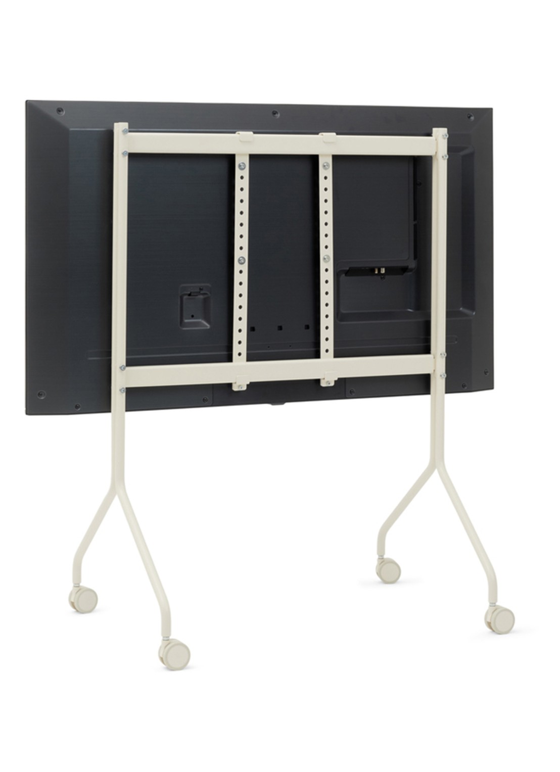 Pedestal Moon Rollin' TV standaard 107 cm - detail 2 ivoor