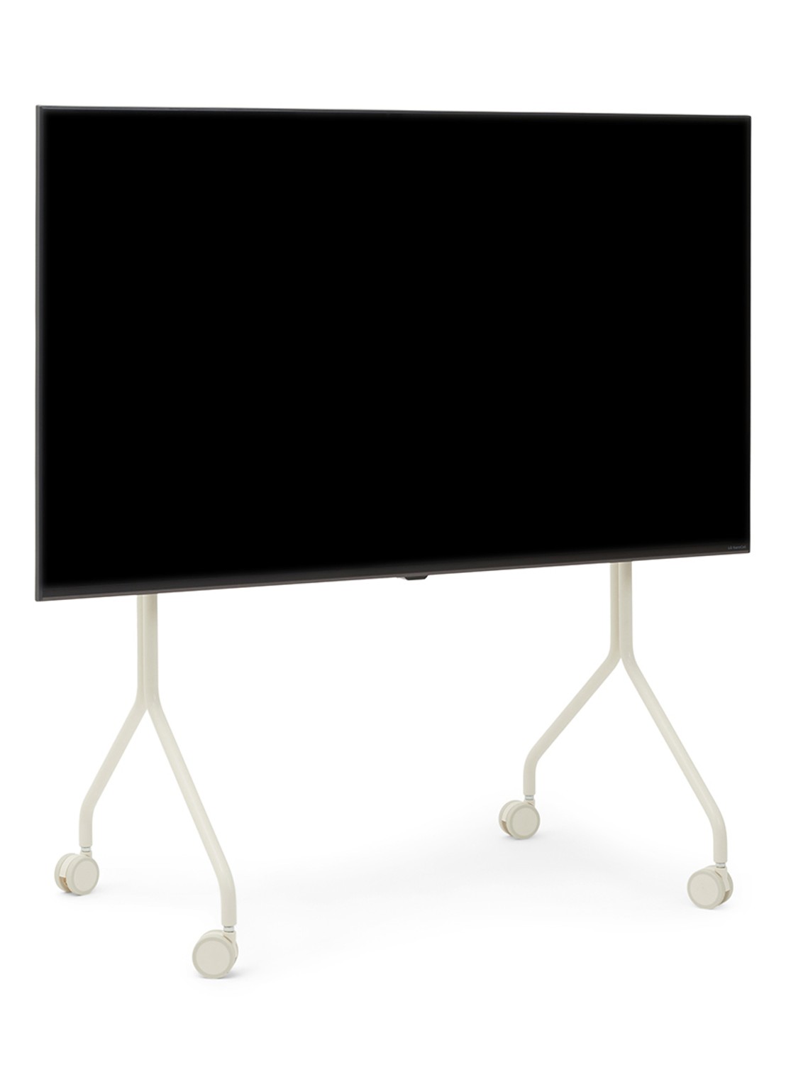 Pedestal Moon Rollin' TV standaard 107 cm - voorkant 6 ivoor
