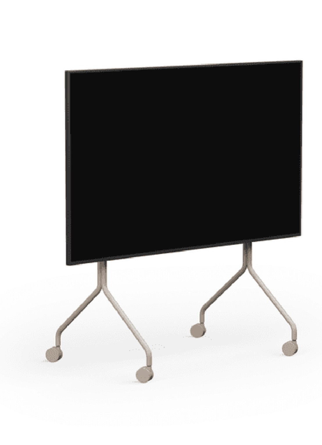 Pedestal Moon Rollin' TV standaard 107 cm - voorkant 3 beige