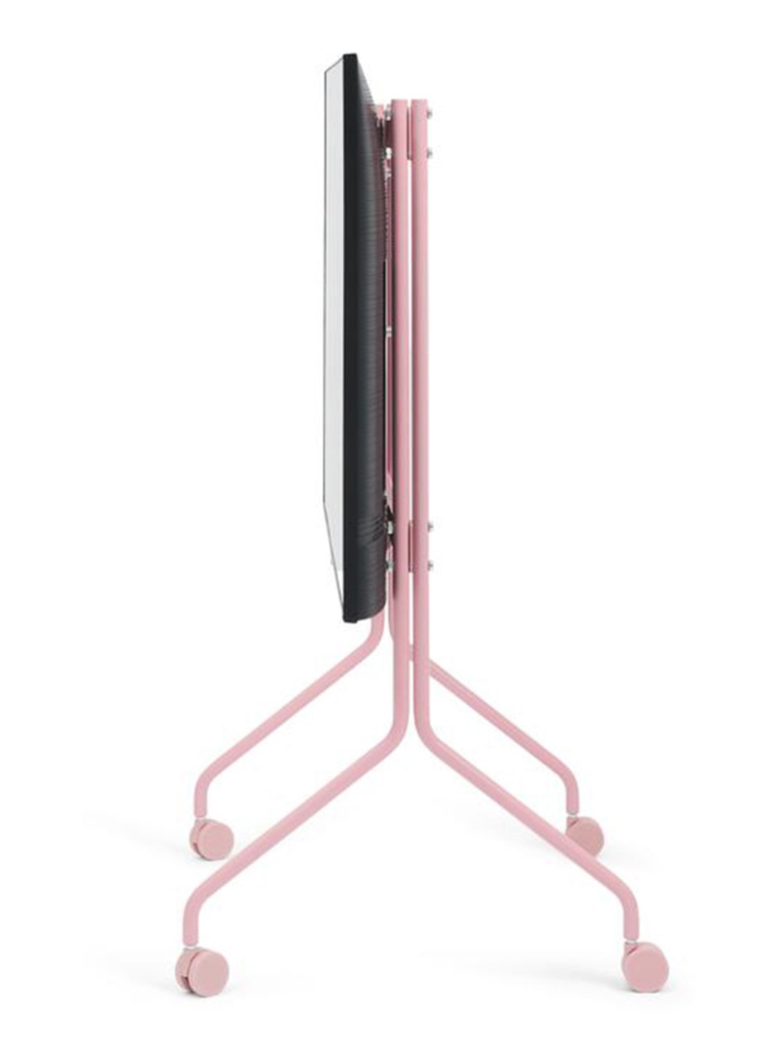 Pedestal Moon Rollin' TV standaard 107 cm - detail 3 roze