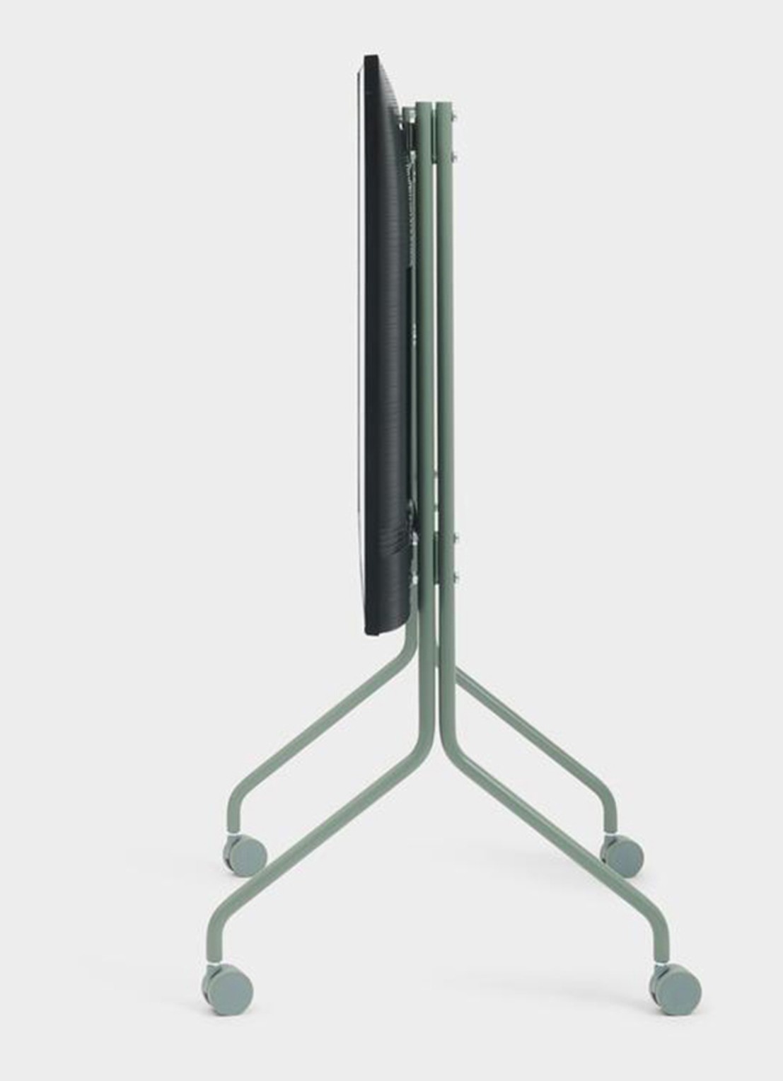 Pedestal Moon Rollin' TV standaard 107 cm - detail 3 mosgroen