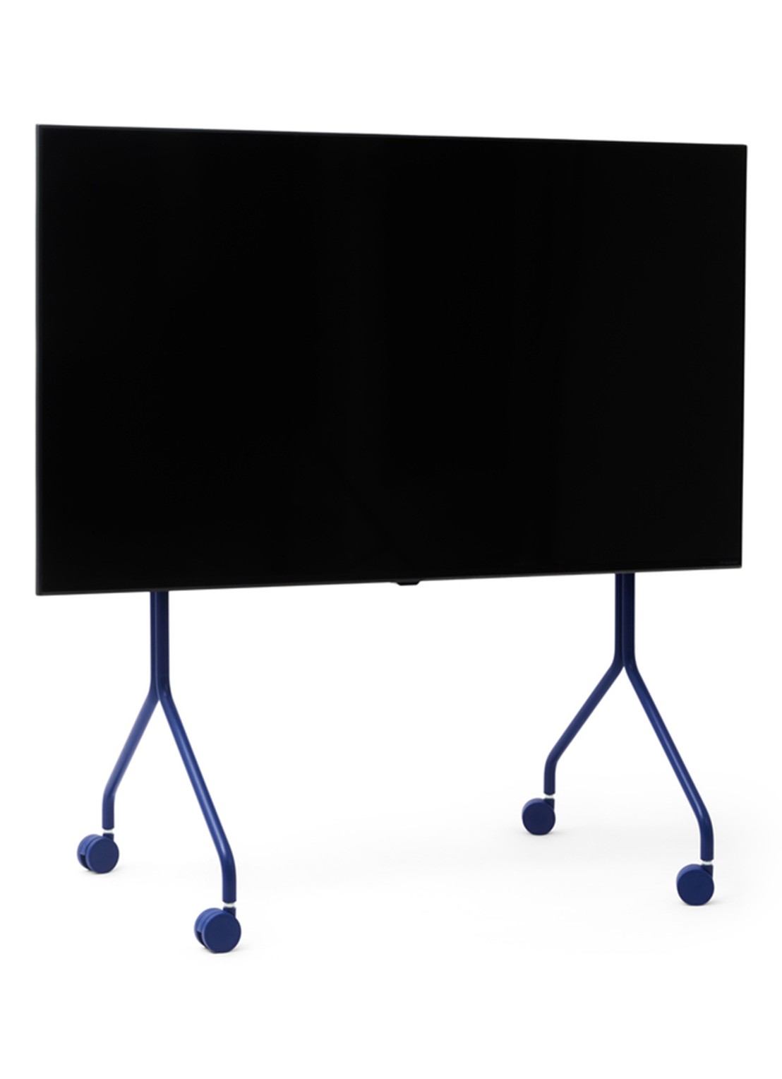 Pedestal Moon Rollin' TV standaard 107 cm - voorkant 6 donkerblauw