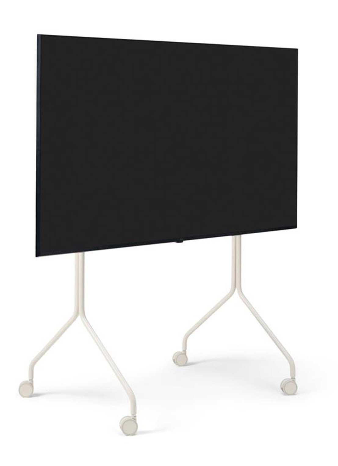 Pedestal Moon Rollin' TV standaard 121 cm - voorkant 2 gebroken wit