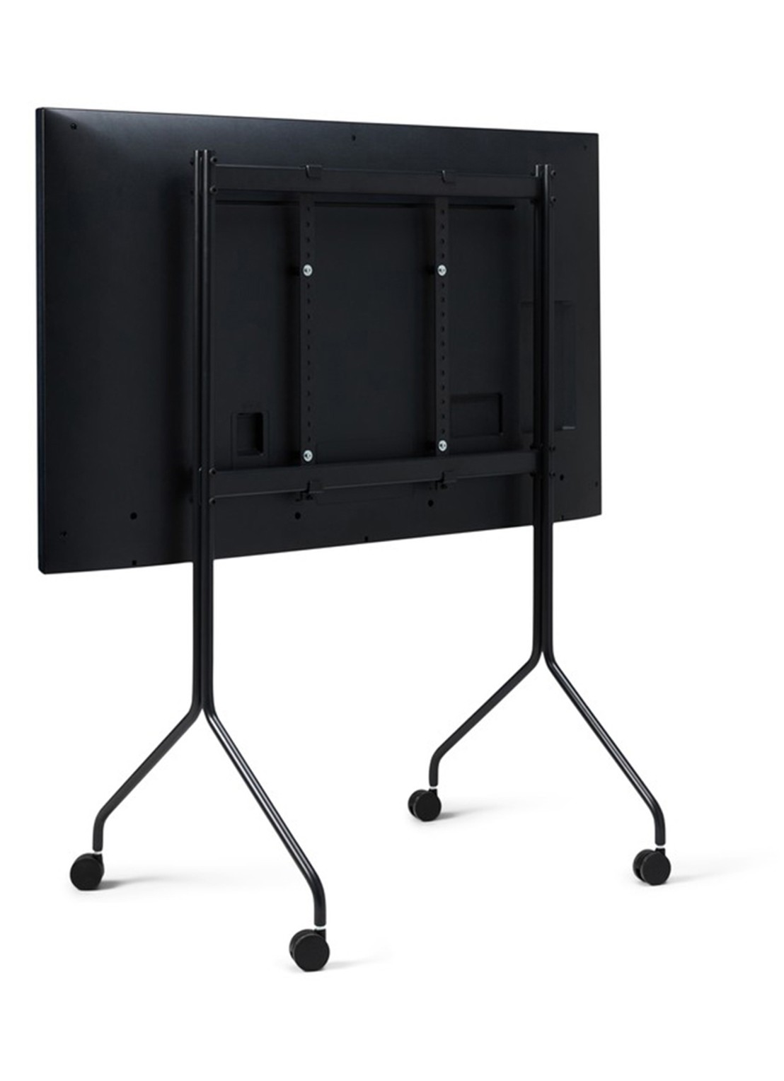 Pedestal Moon Rollin' TV standaard 121 cm - voorkant 2 zwart