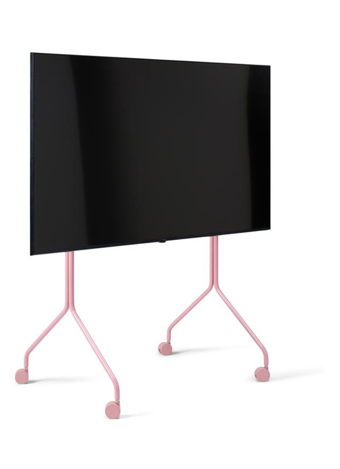 Pedestal Moon Rollin' TV standaard 121 cm - voorkant 2 roze