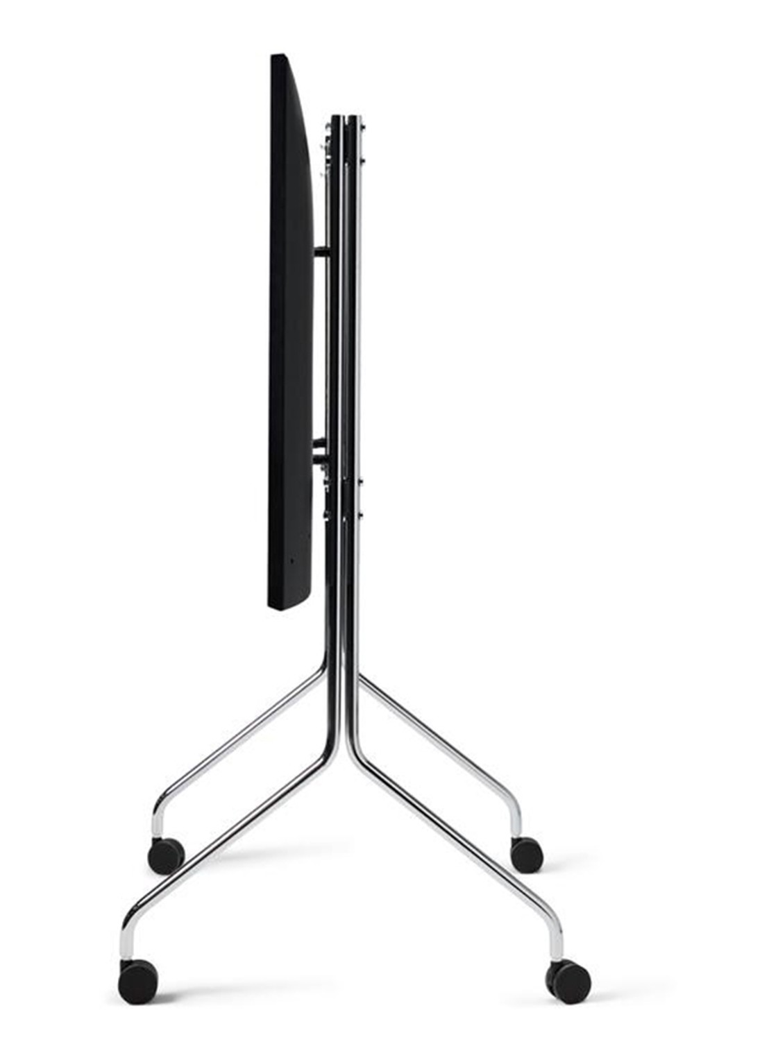 Pedestal Moon Rollin' TV standaard 121 cm - detail 2 zilver