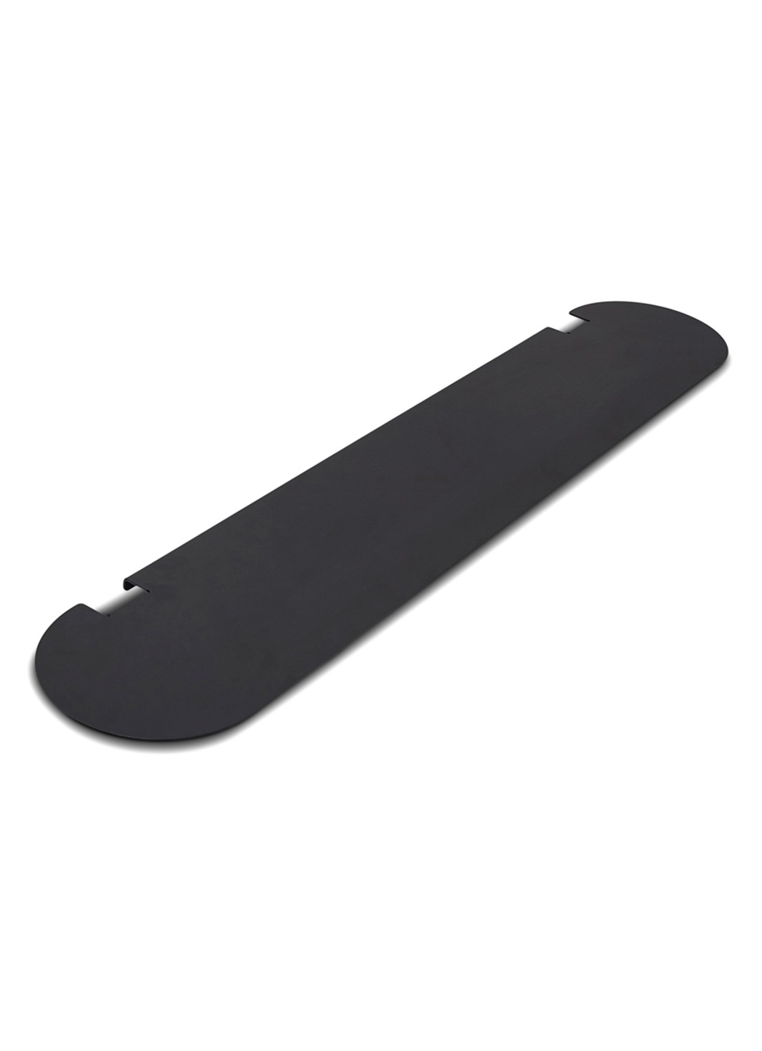Pedestal Pipe plank voor TV standaard 99 cm - voorkant zwart