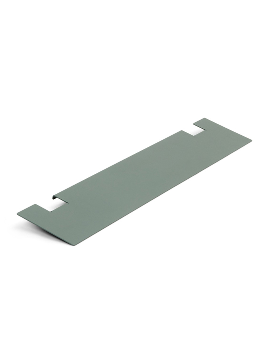 Pedestal Pipe plank voor TV standaard 99 cm - voorkant mosgroen