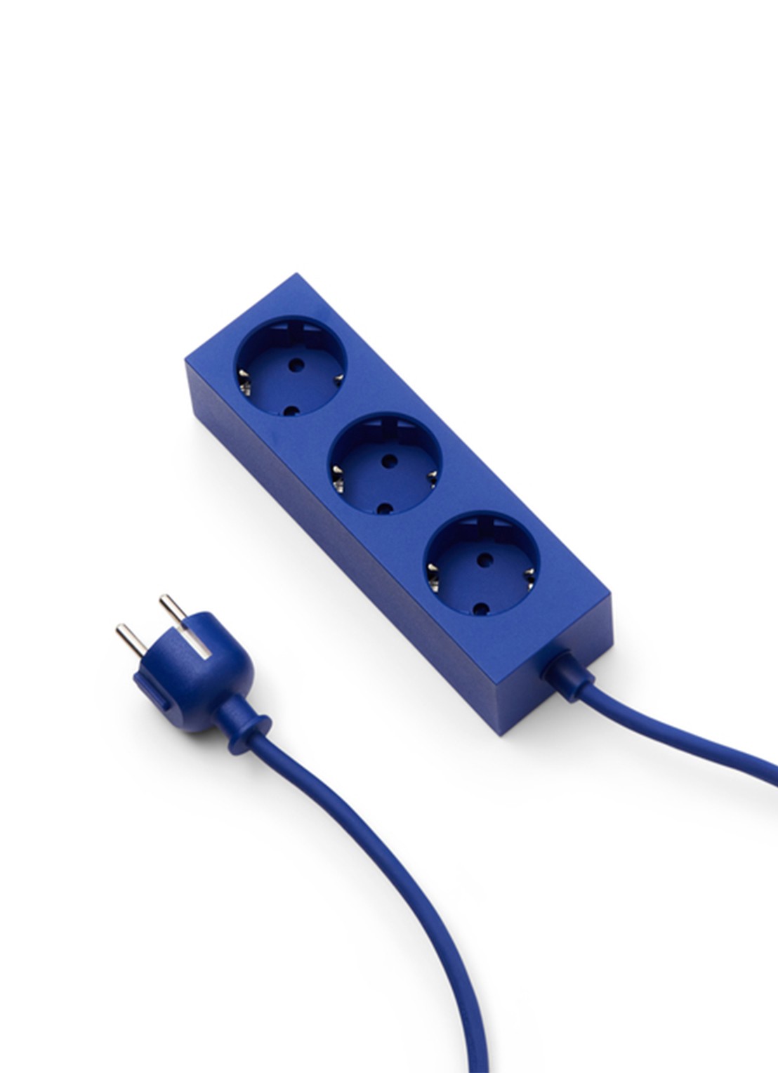 Pedestal Power Bar stekkerdoos 2 meter - detail 3 blauw