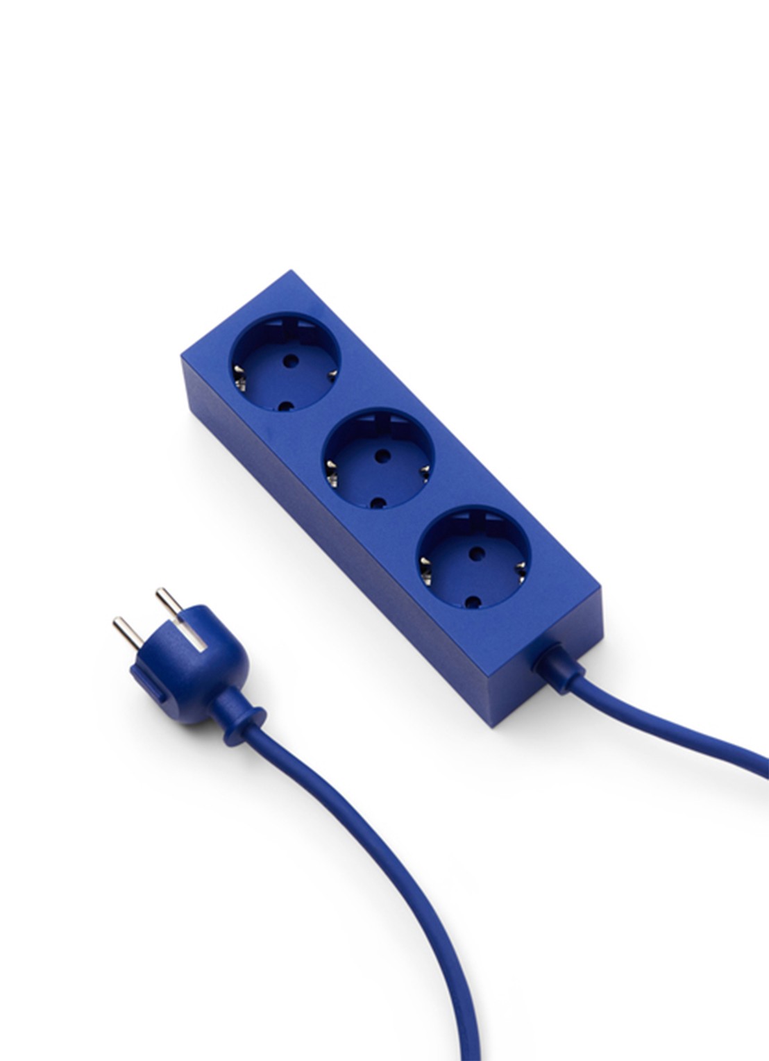 Pedestal Power Bar stekkerdoos 5 meter - detail blauw