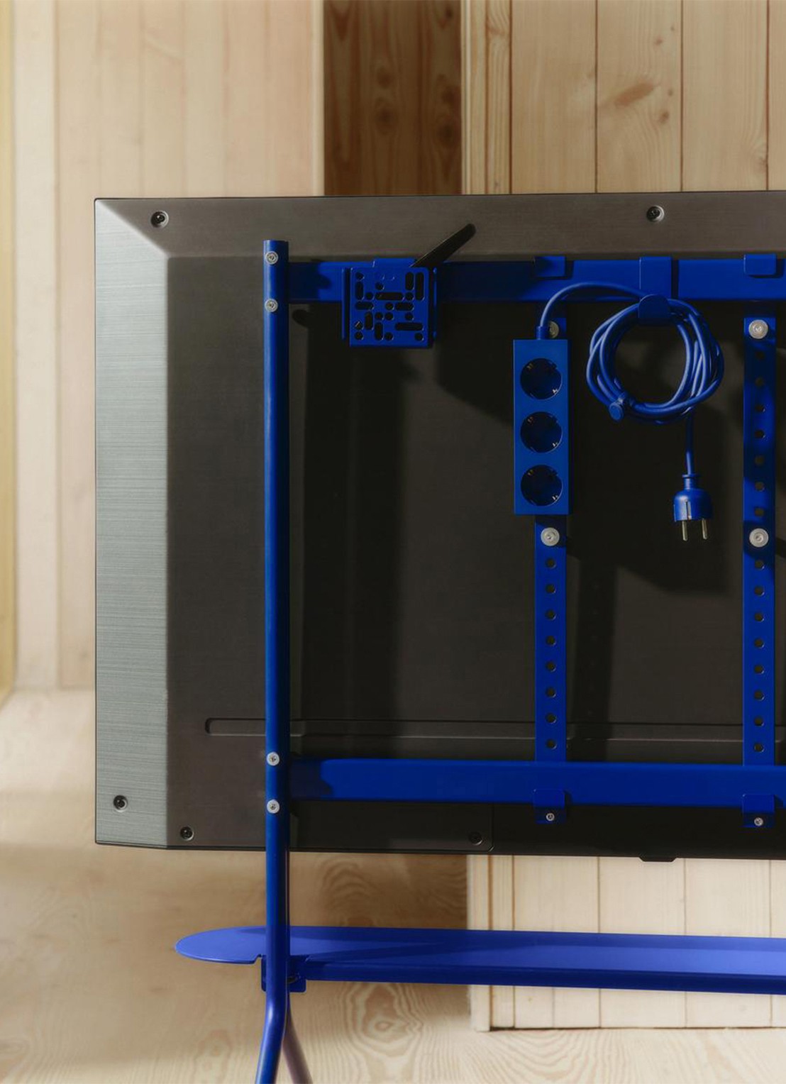 Pedestal Power Bar stekkerdoos 5 meter - detail 5 blauw