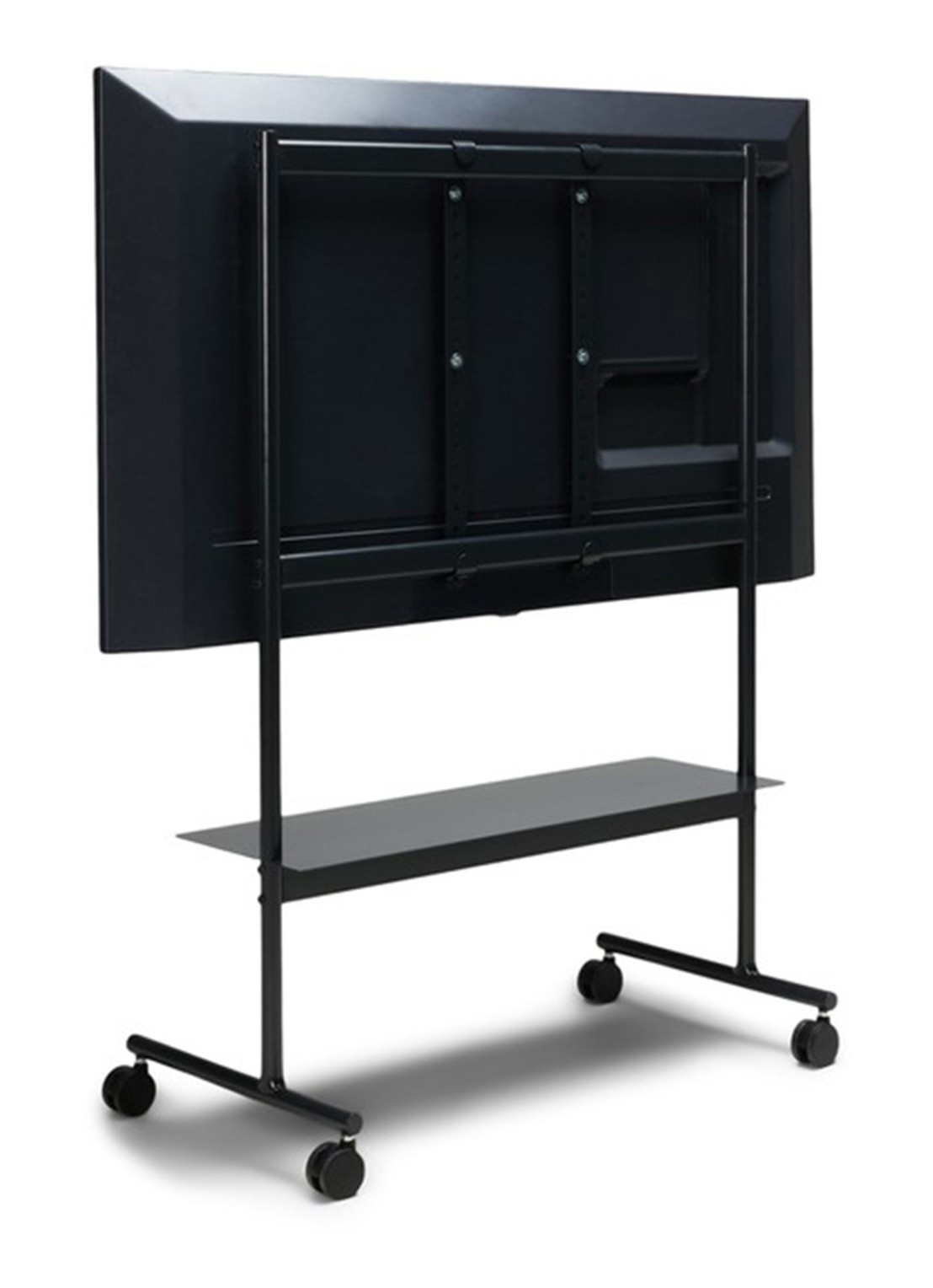 Pedestal Rover TV standaard 110 cm - voorkant 4 zwart