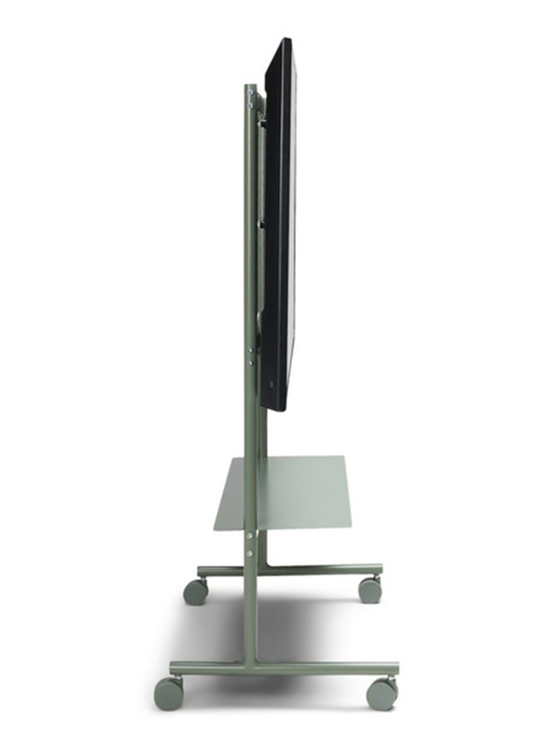 Pedestal Rover TV standaard 110 cm - achterkant mosgroen