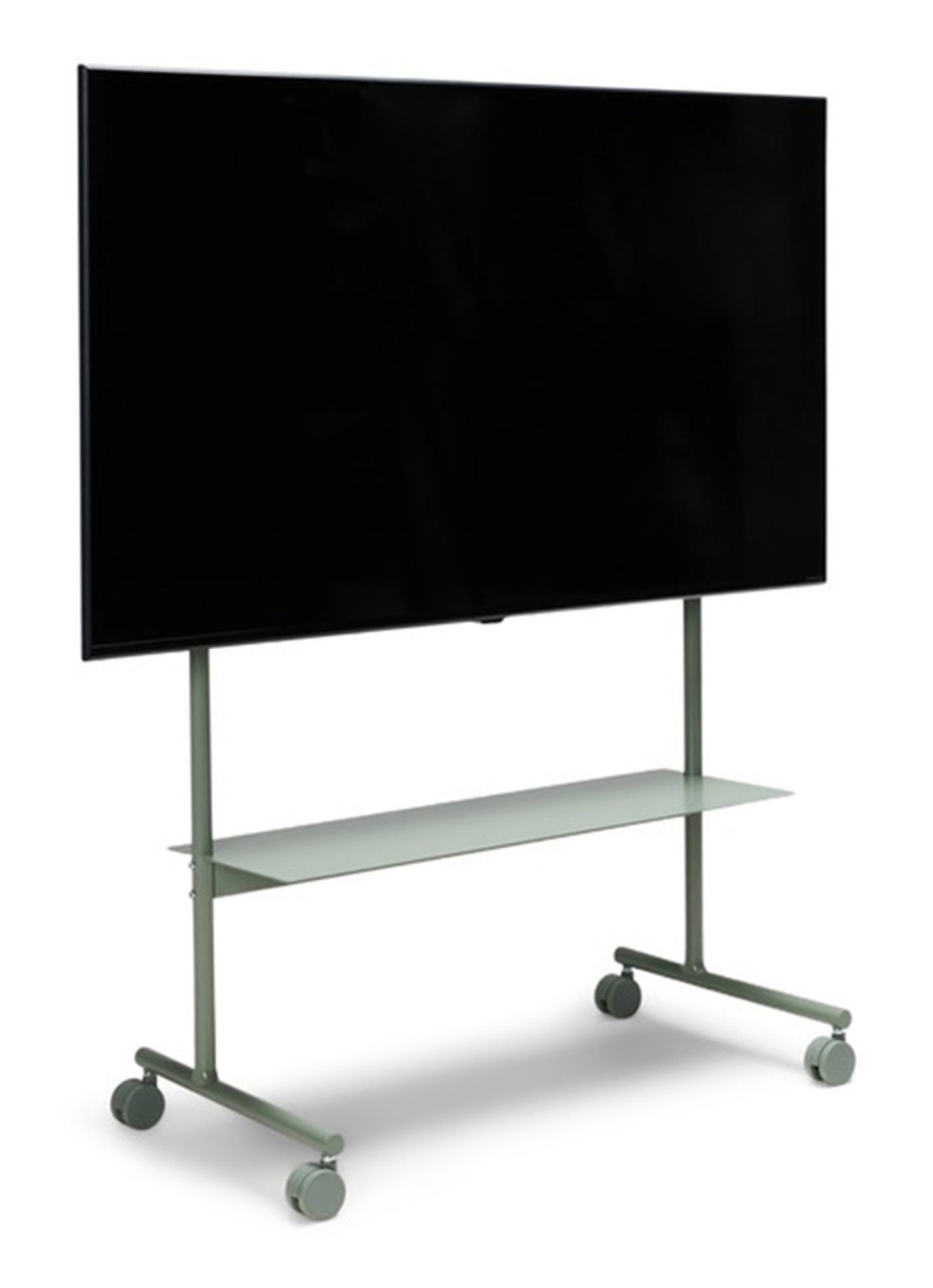 Pedestal Rover TV standaard 110 cm - voorkant 2 mosgroen
