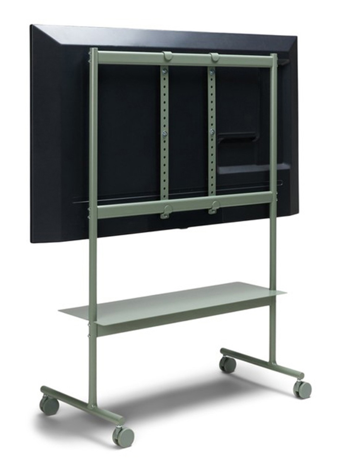 Pedestal Rover TV standaard 110 cm - voorkant 3 mosgroen