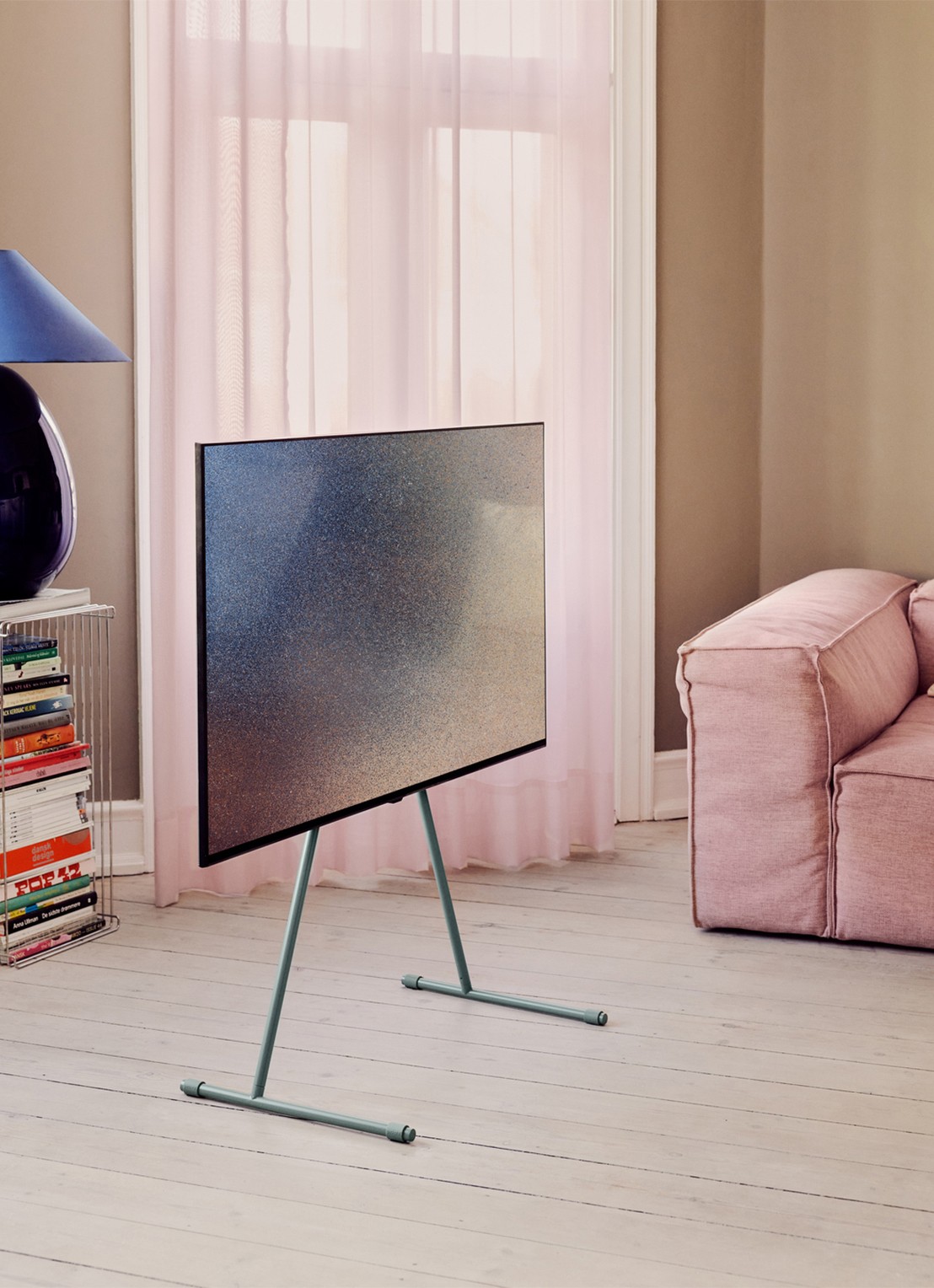 Pedestal Viva TV standaard 102 cm - detail 3 mosgroen