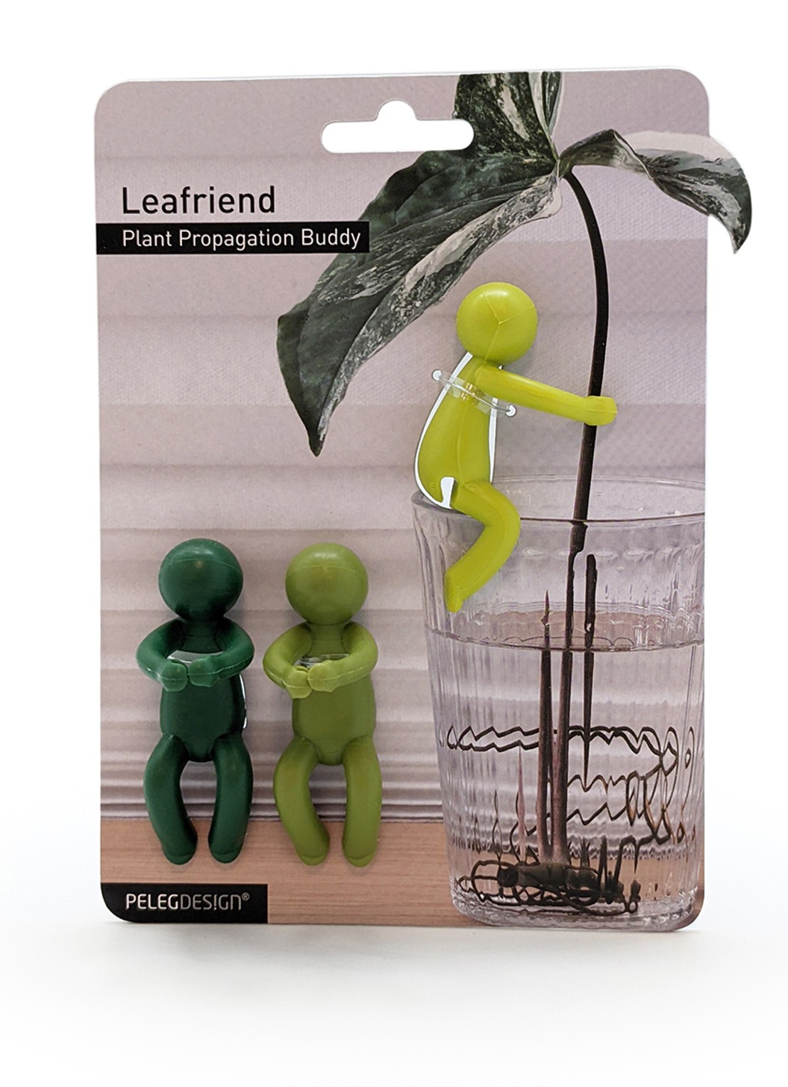 Peleg Design Leafriend stekjeshouder  - voorkant 8 groen