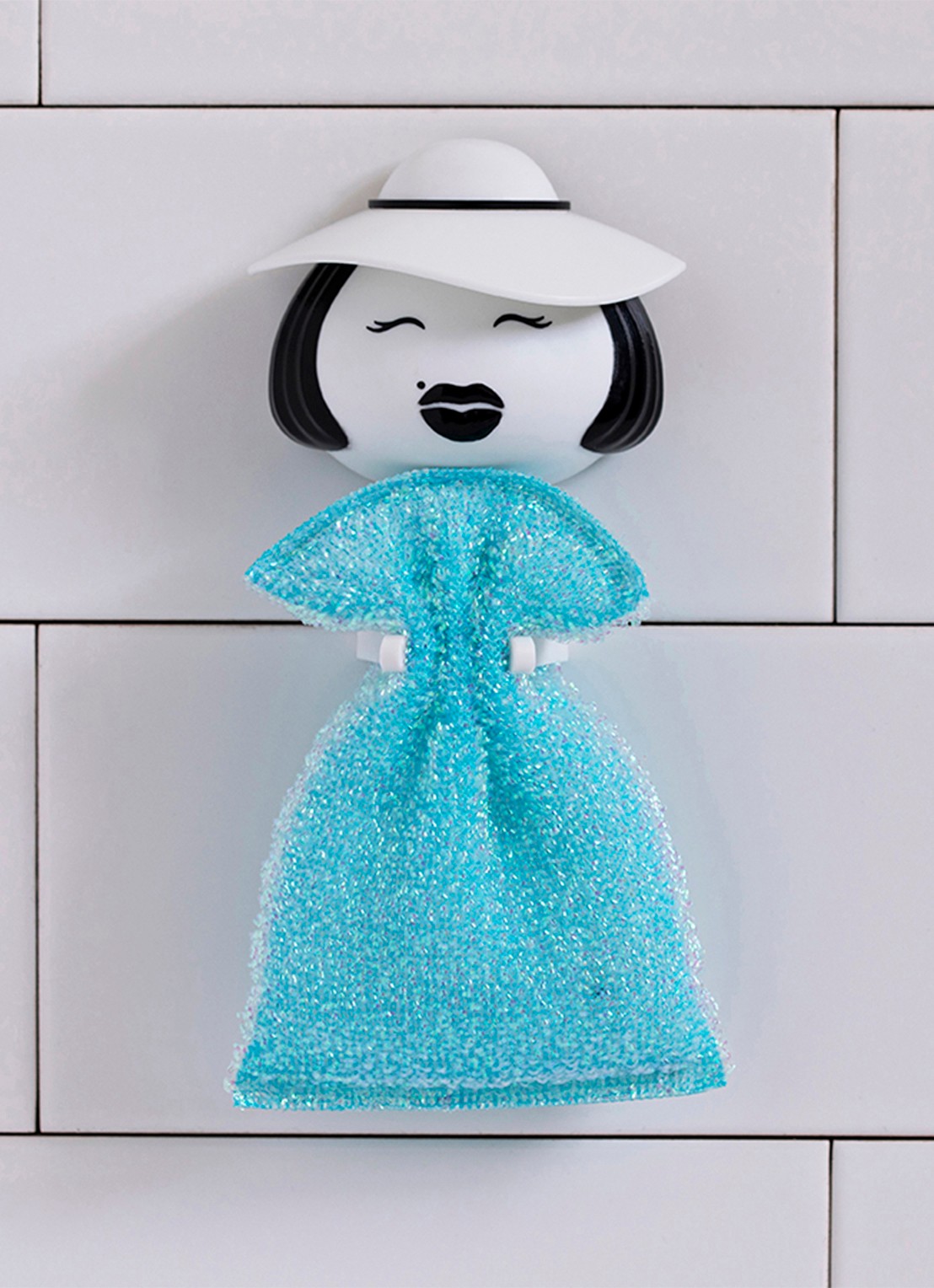 Peleg Design Mrs. Sponge sponshouder  - detail 2 wit