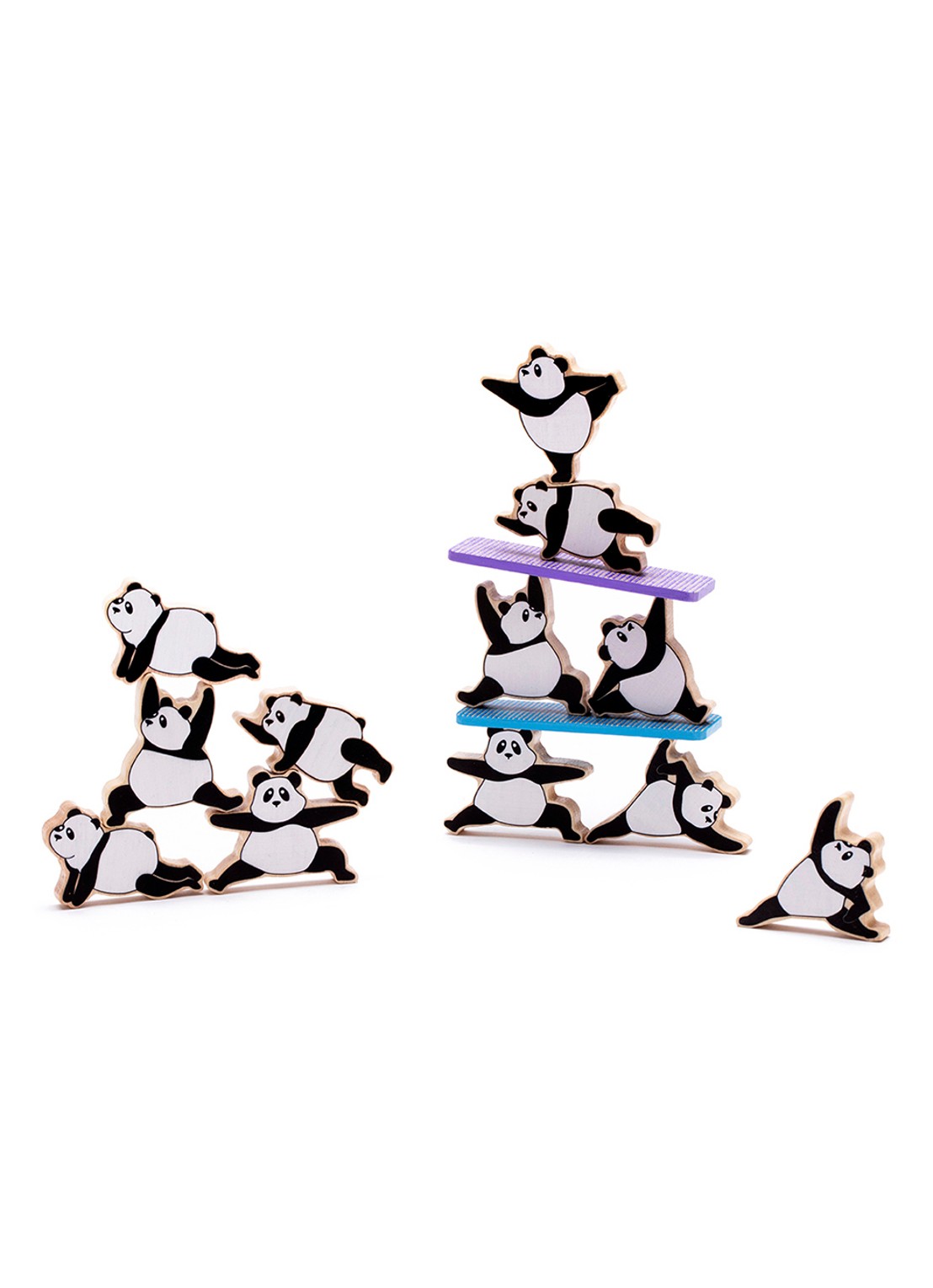 Peleg Design Zen Panda balansspel  - detail 4 wit