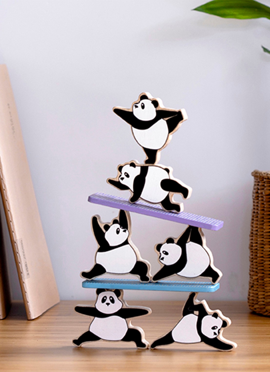 Peleg Design Zen Panda balansspel  - detail 8 wit