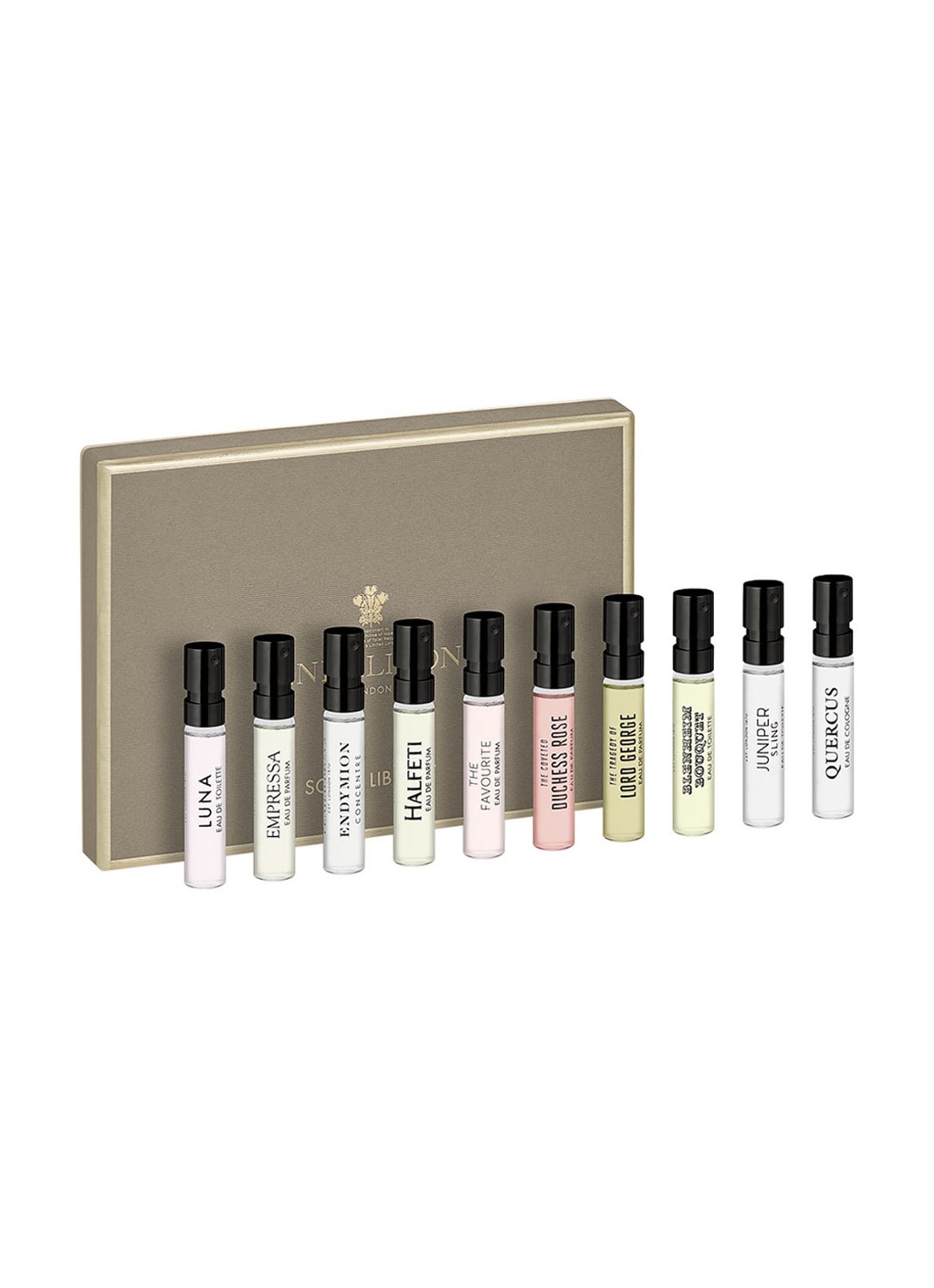 Penhaligon's Best Seller Scent Library Discovery Set - mini sample geurenset - voorkant 3 undefined