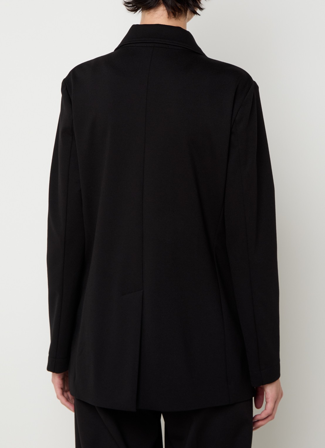 Pennyblack Coro double-breasted blazer met klepzakken - achterkant 3 zwart