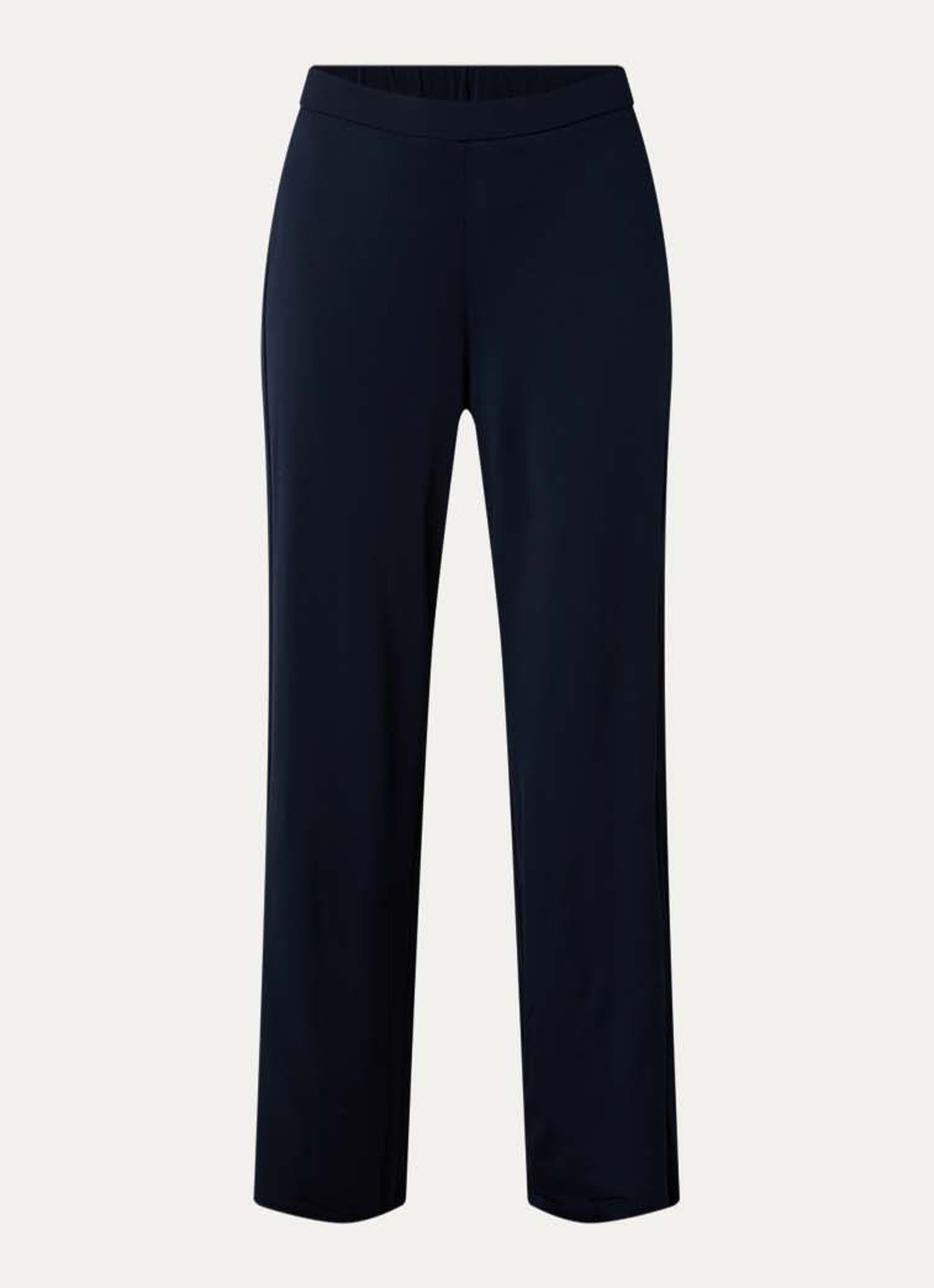 Pennyblack Gattini high waist loose fit pantalon - voorkant 3 donkerblauw