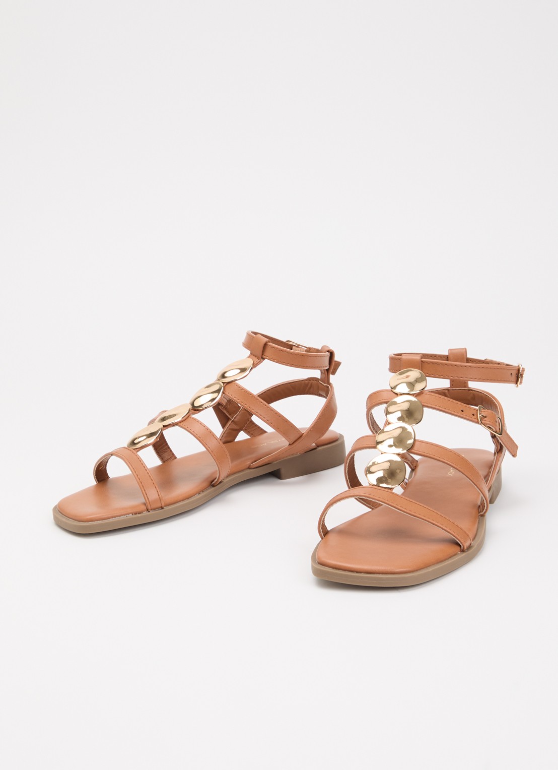 Pennyblack Sandaal met applicatie - detail 7 bruin