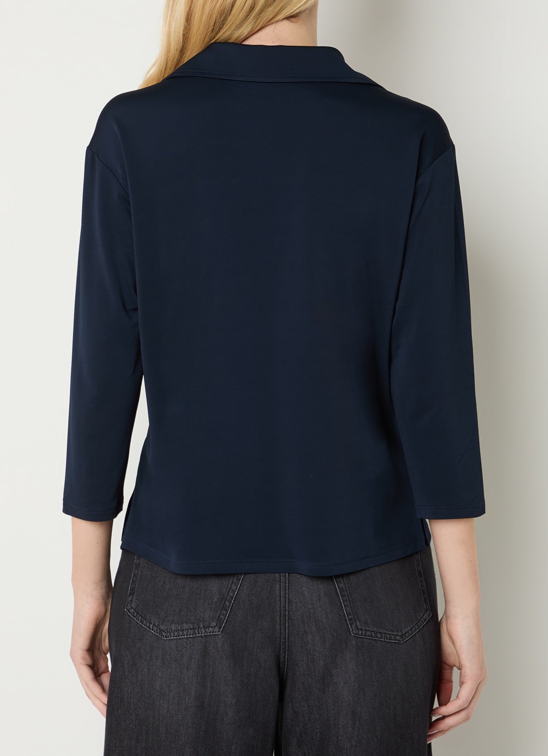 Pennyblack Volante tuniek met stretch - achterkant 4 donkerblauw