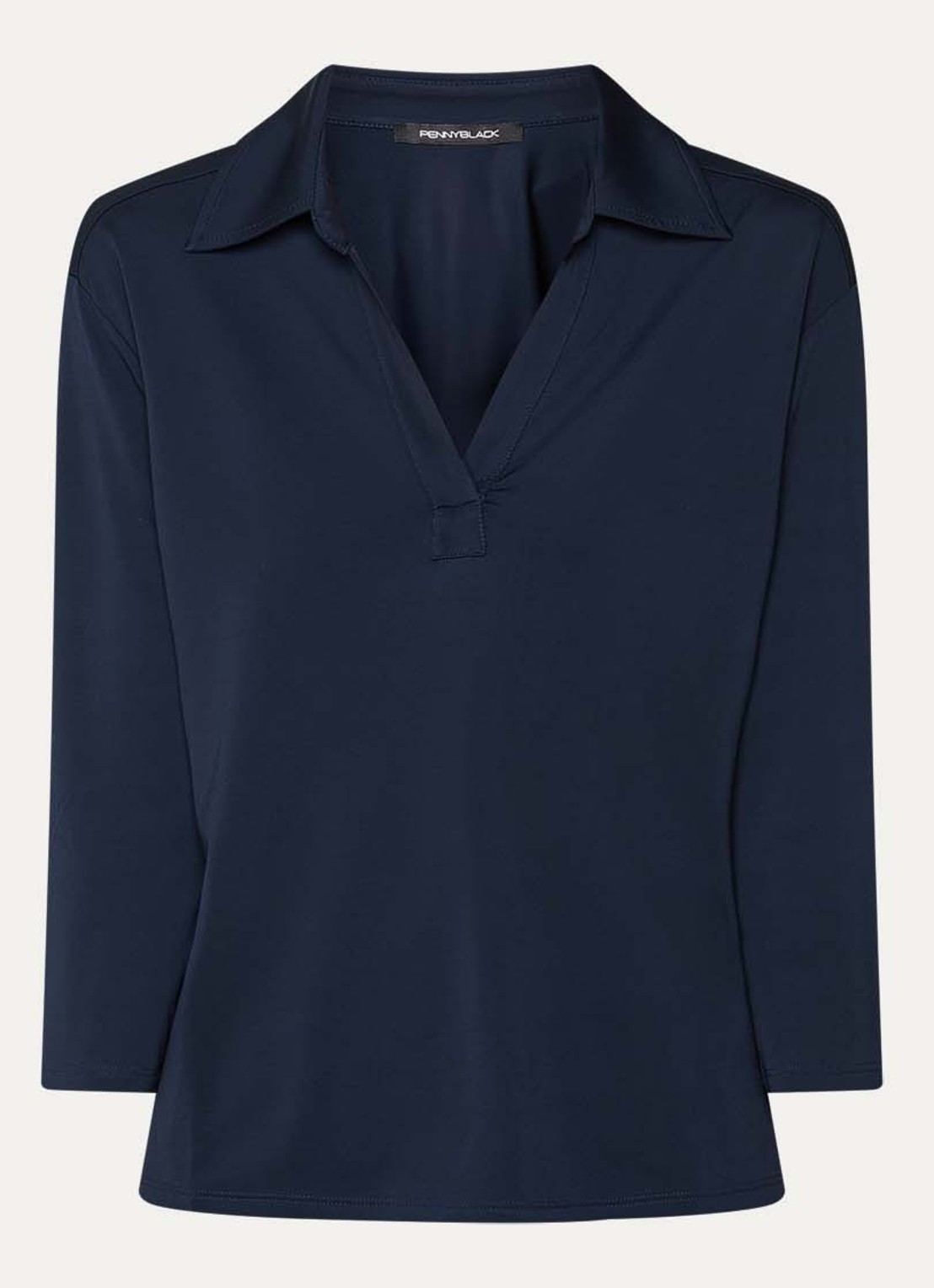 Pennyblack Volante tuniek met stretch - voorkant 2 donkerblauw