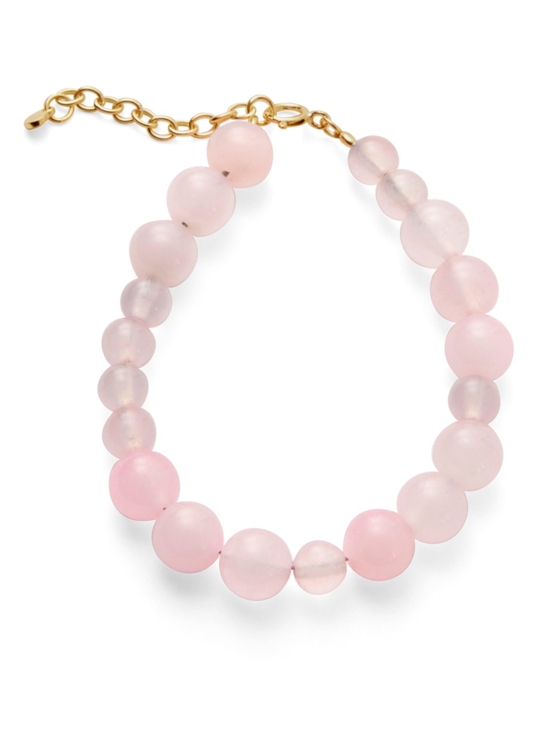 Pernille Corydon Blush armband verguld - voorkant goud