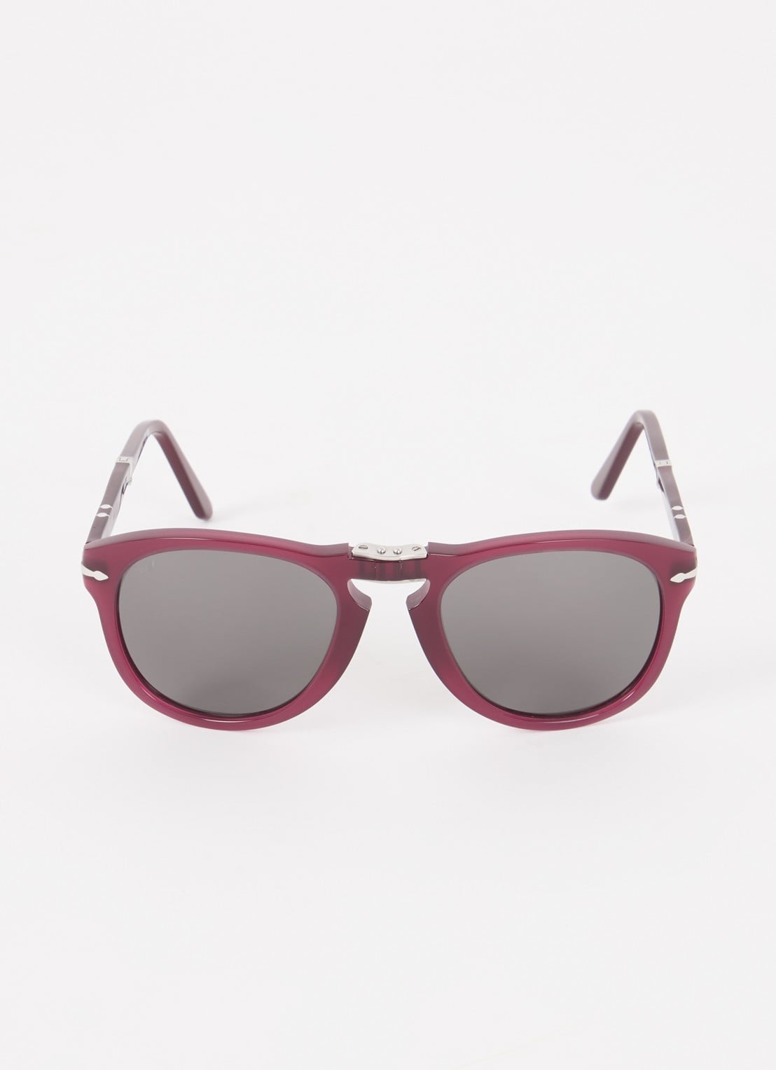 Persol Opvouwbare piloten zonnebril PO0714 - detail 3 aubergine