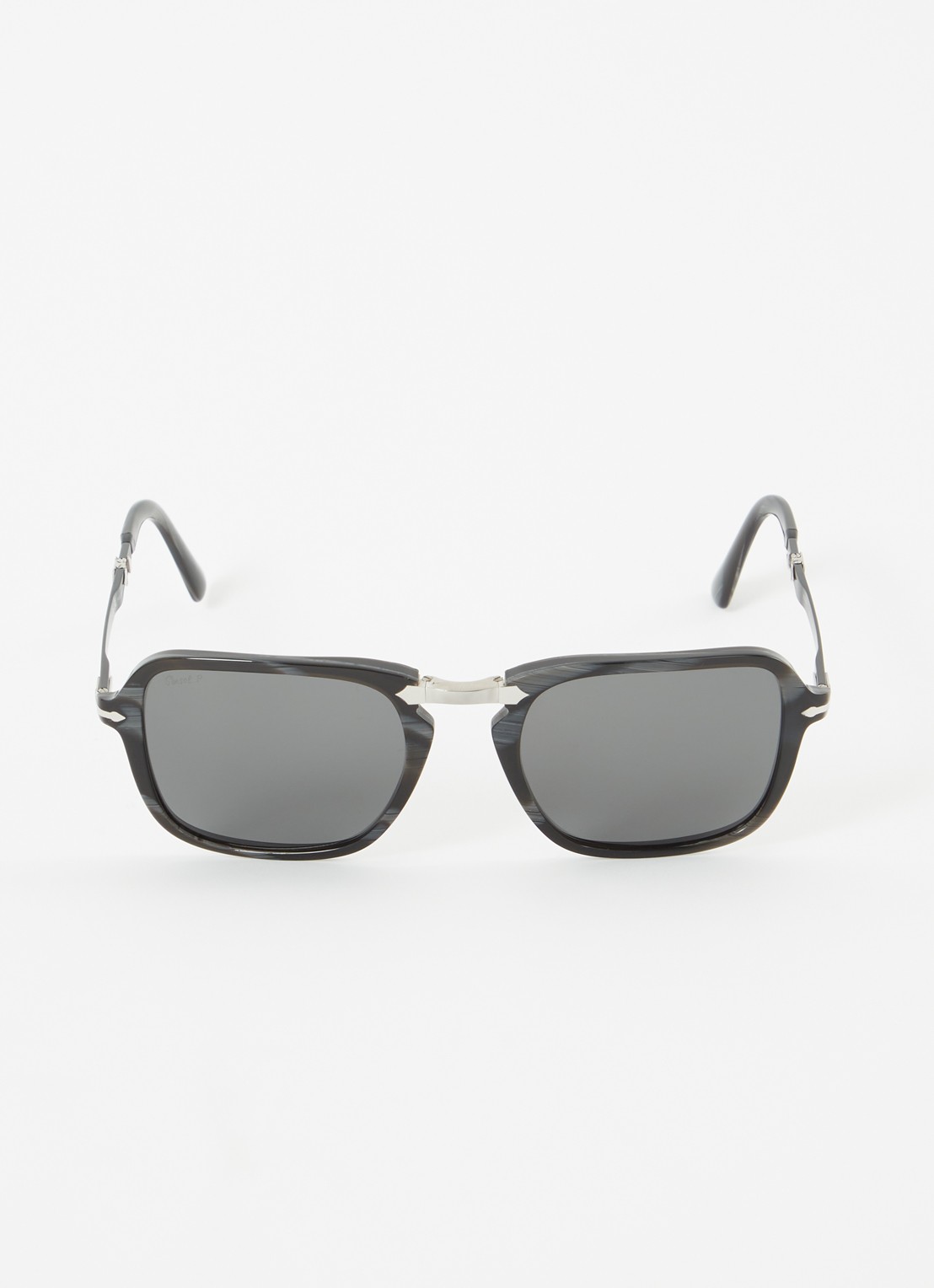 Persol Opvouwbare zonnebril gepolariseerd PO3330S  - detail donkergrijs