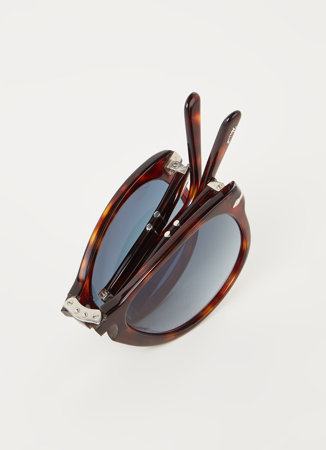 Persol Opvouwbare zonnebril PO0714 - detail 5 bruin