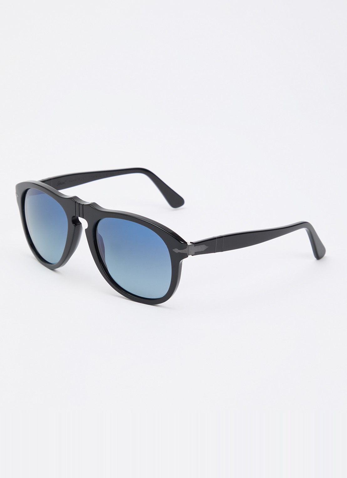 Persol Piloten zonnebril gepolariseerd PO0649NE - voorkant 4 zwart