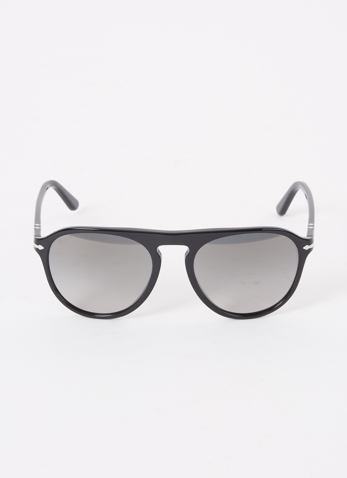 Persol Piloten zonnebril gepolariseerd PO3302S  - voorkant 4 zwart