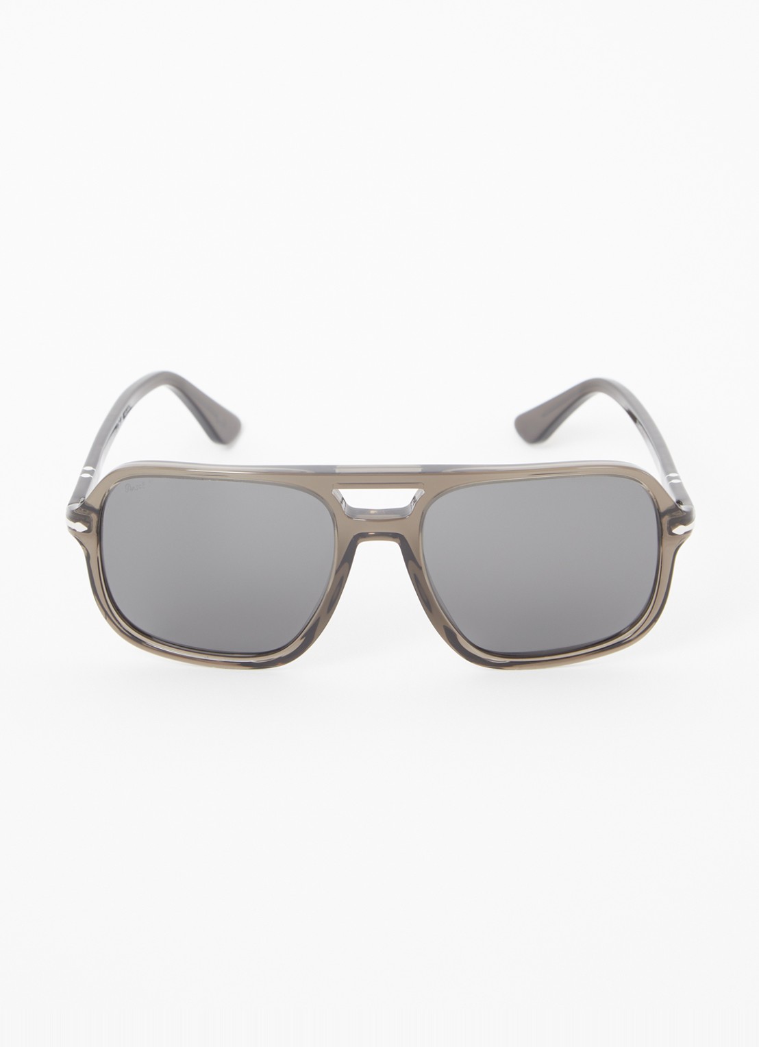 Persol Piloten zonnebril gepolariseerd PO3328S - detail 3 donkergrijs