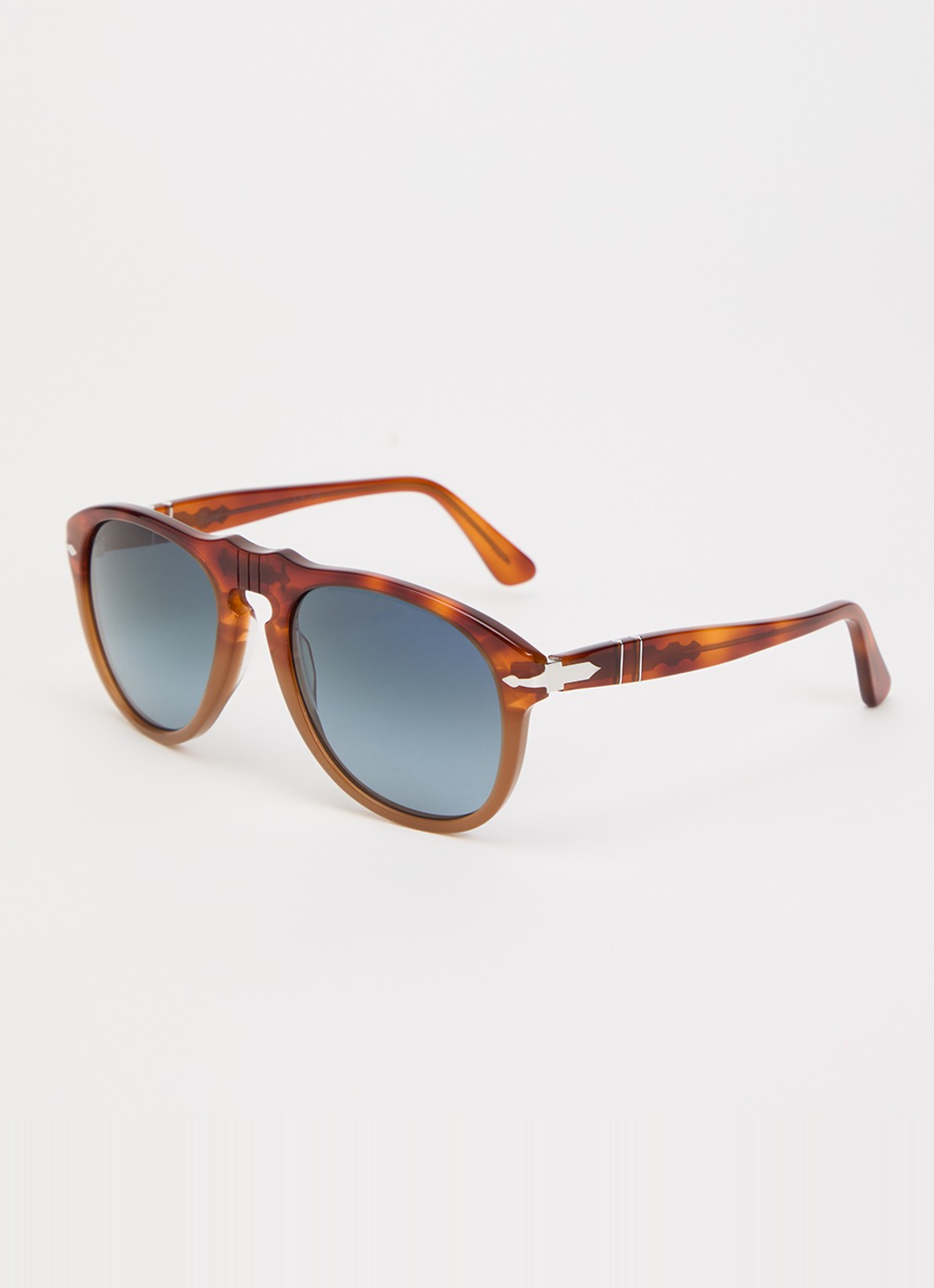 Persol Piloten zonnebril gepolariseerd PO3403S - voorkant 4 roodbruin