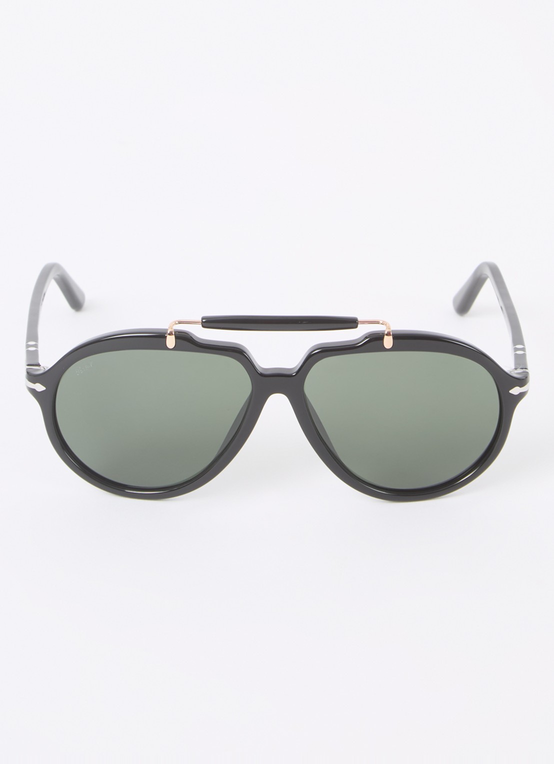 Persol Piloten zonnebril PO0202S - detail zwart