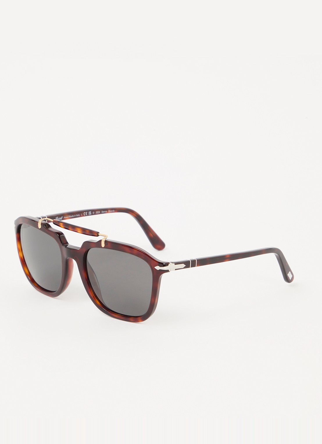 Persol Piloten zonnebril PO0203S - voorkant donkerbruin