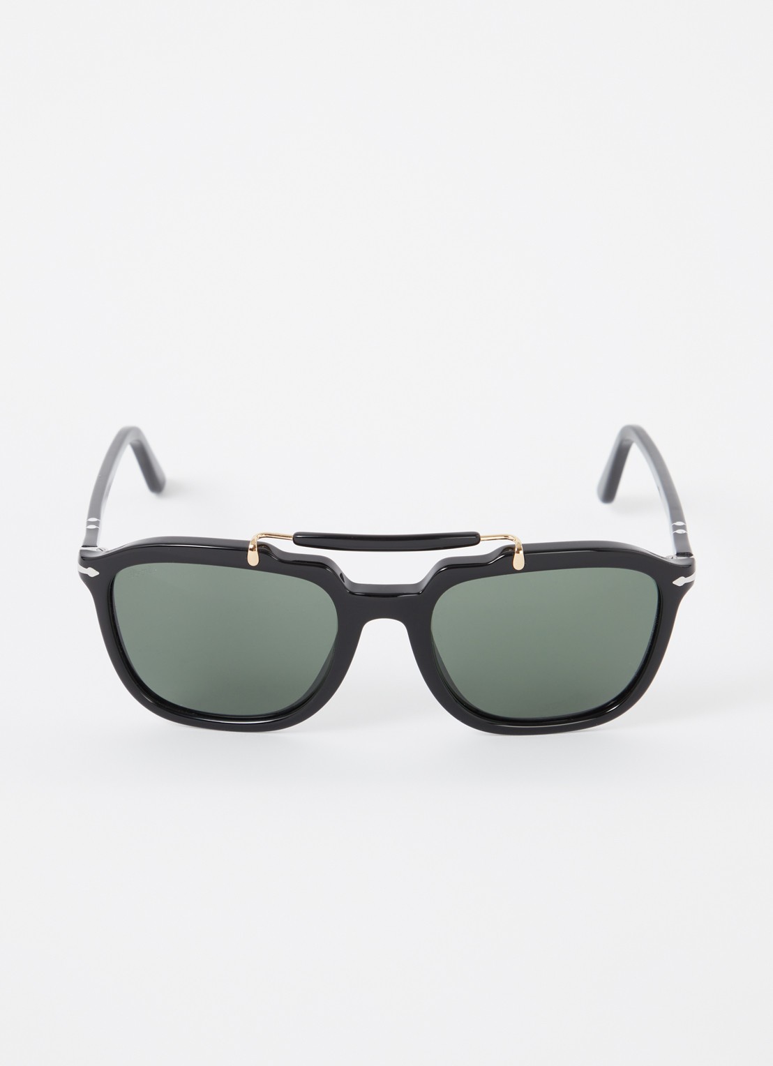 Persol Piloten zonnebril PO0203S  - detail 3 zwart