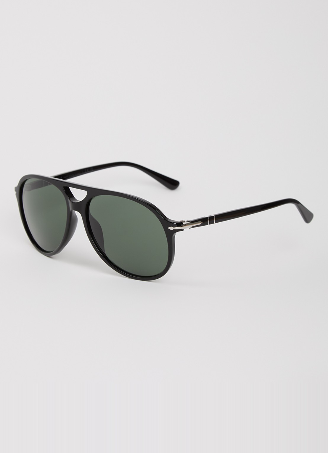 Persol Piloten zonnebril PO0649 - voorkant 4 zwart